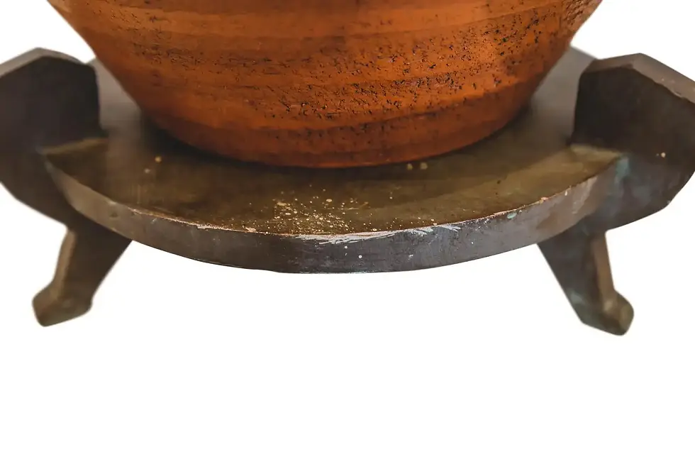 Miniature : Paire de porte-bougies, vers 1970, France