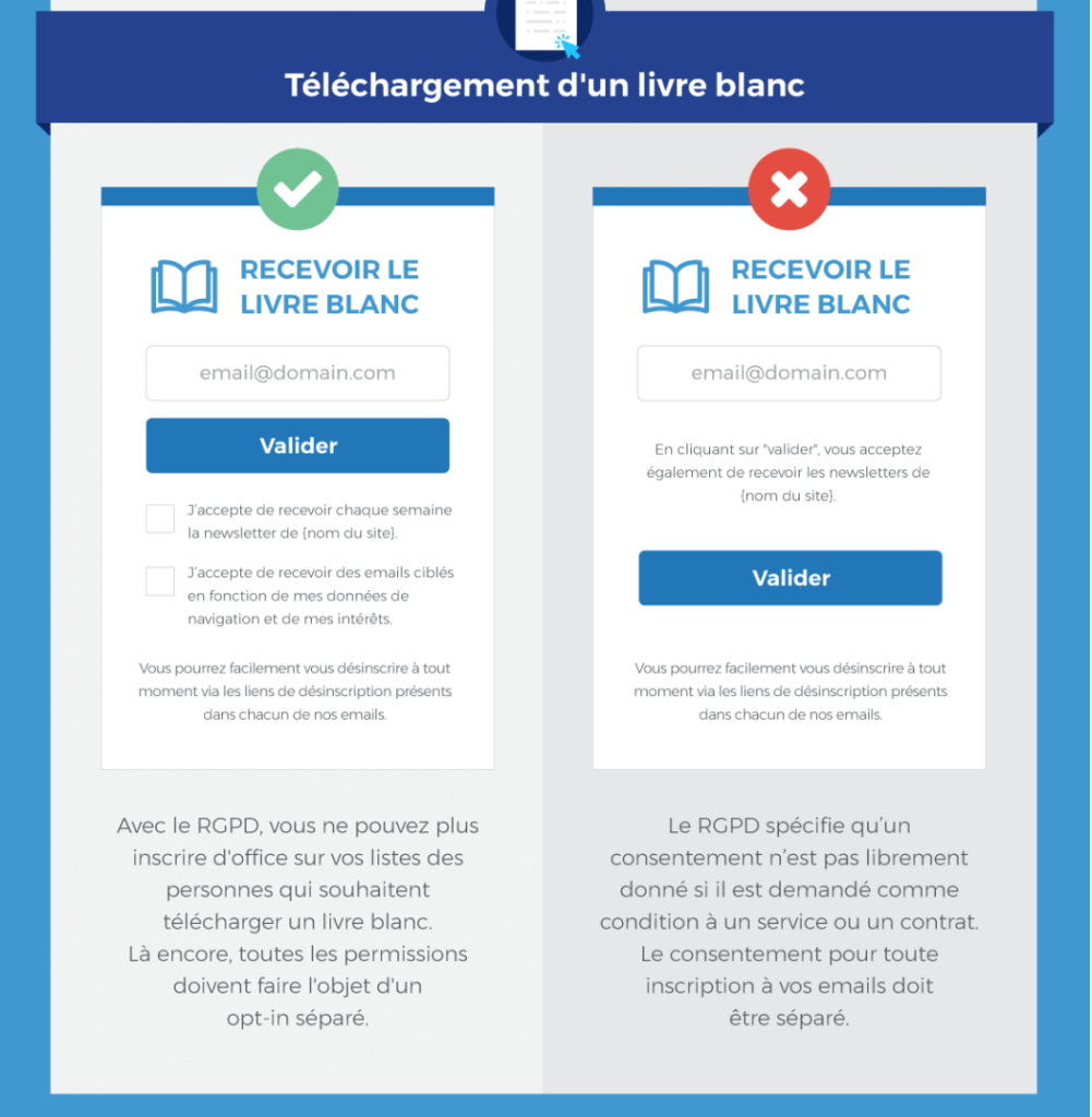 L'Opt-out est un terme marketing ou légal pouvant concerner les adresses e-mail.