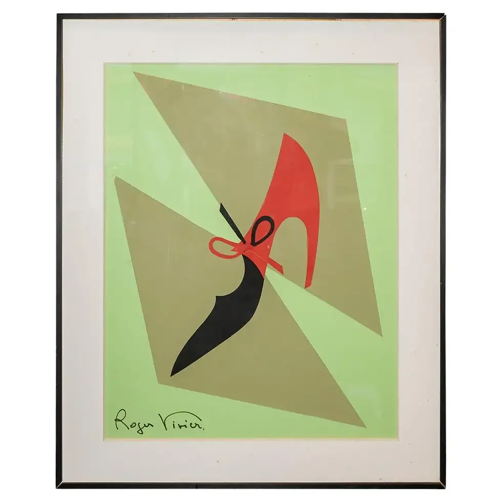 Roger Vivier, Collage, France, vers 1970