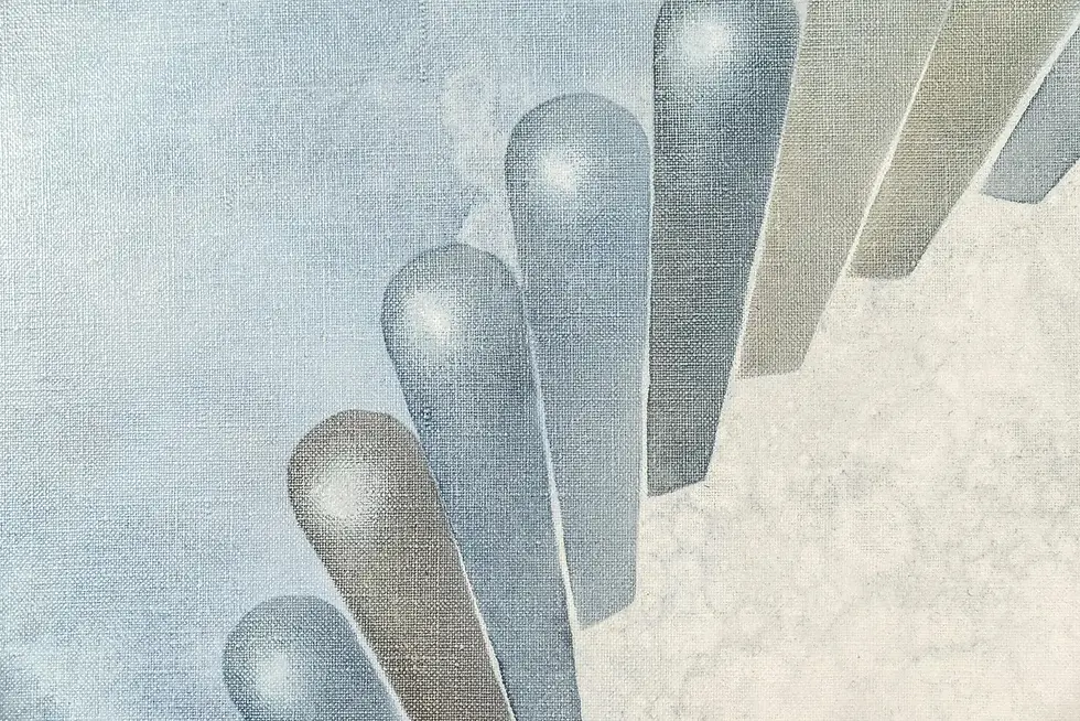 Miniature : Jean Da Milano, Composition, huile sur toile, 1977, France