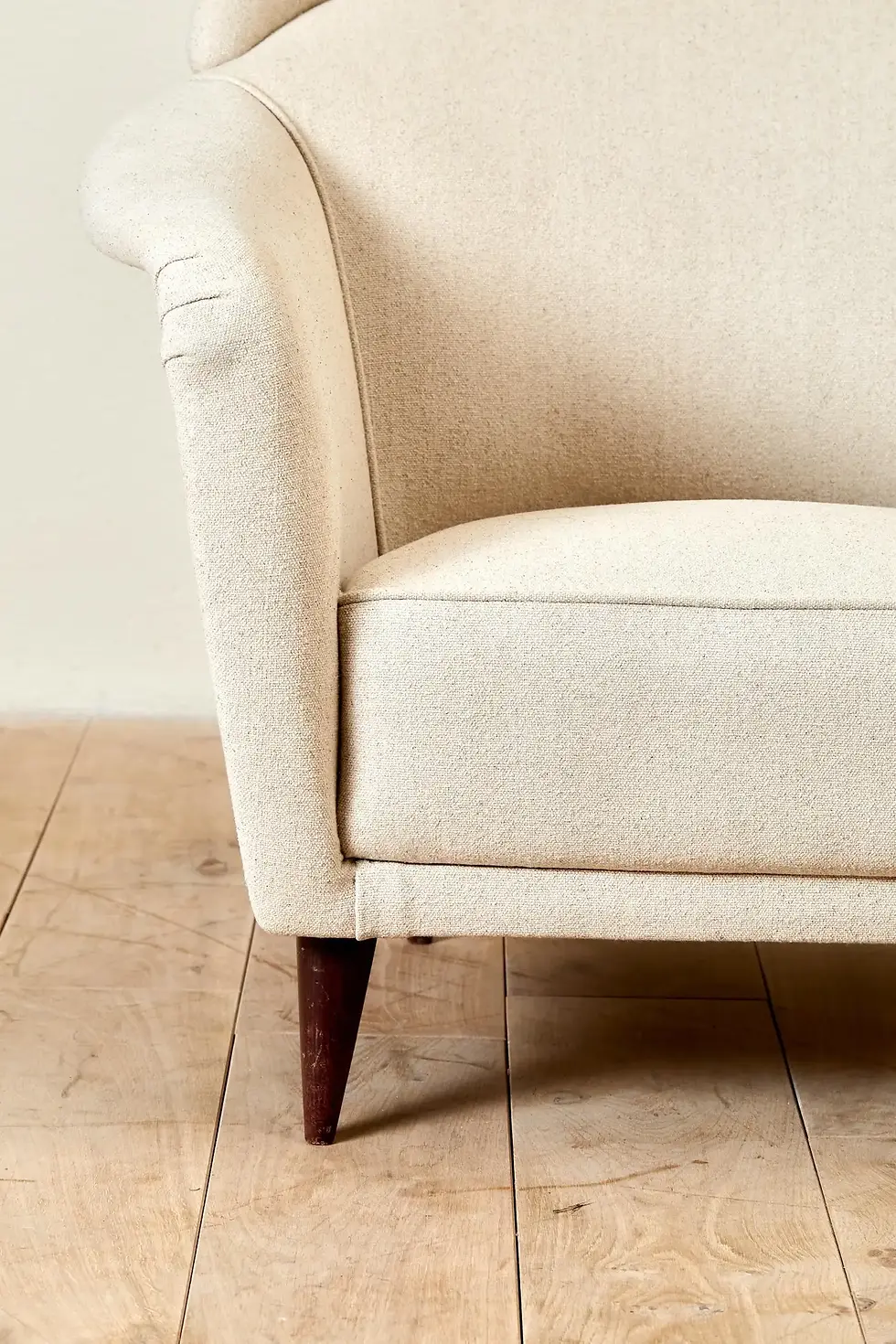 Miniature : Paire de fauteuils, Wood Wood et cuir, vers 1970, France