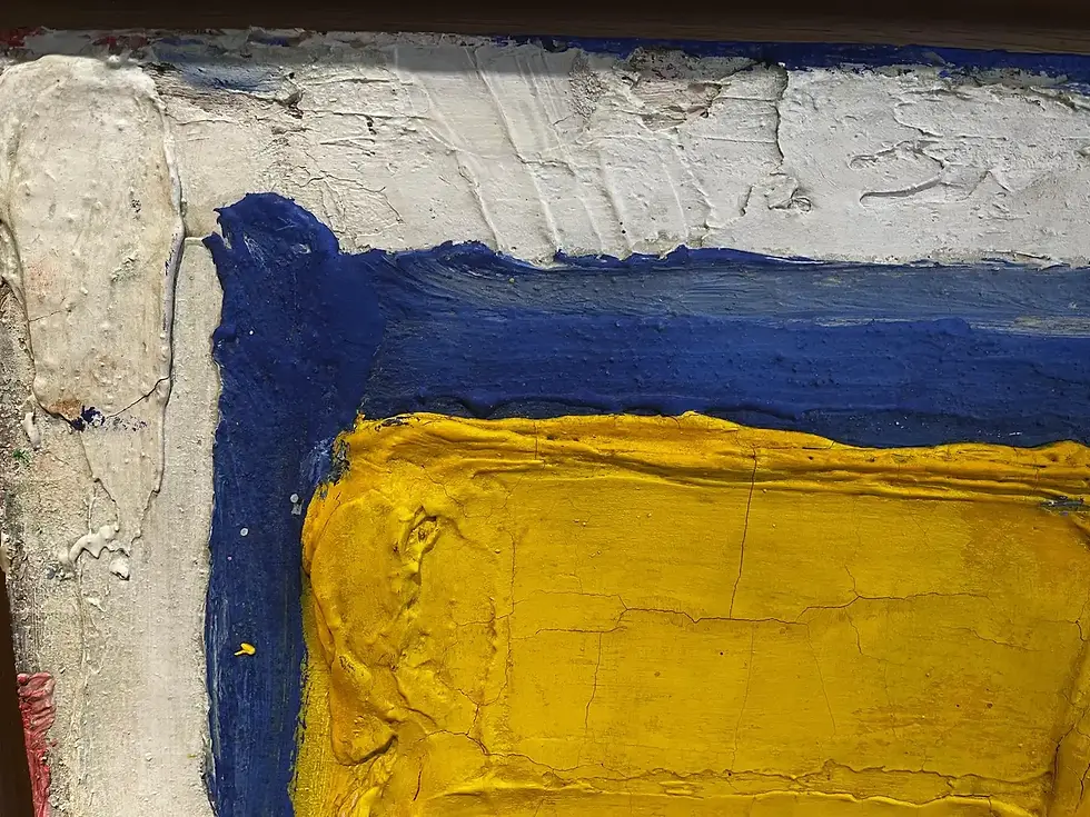 Miniature : Peinture de Bram Bogart, signée au dos, vers 1970, Belgique