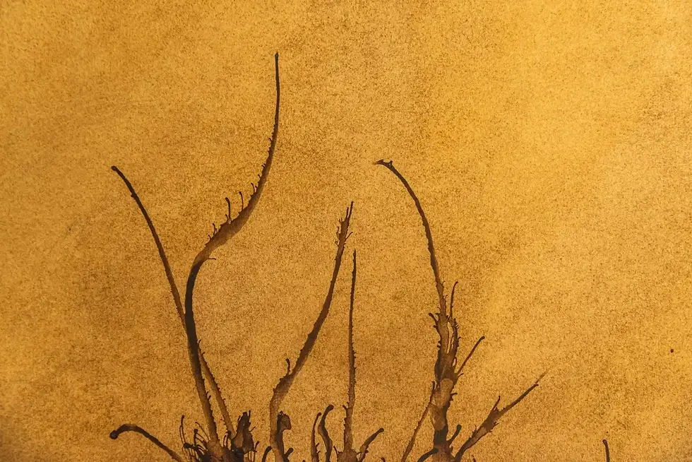 Miniature : Jean Da Milano, Composition, Techniques mixtes sur papier, 1974, France