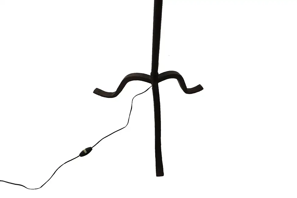 Miniature : Jean Touret pour l'atelier Marolles, lampadaire Girouette