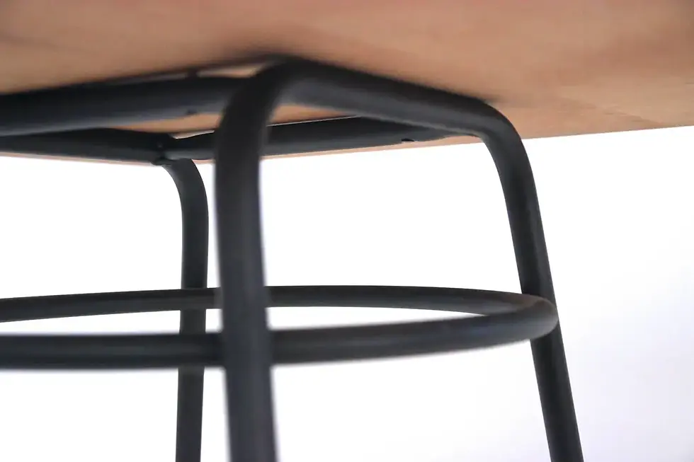 Miniature : Hans Bellmann, Manufacture Horgen-Glarus, 10 tables à manger, vers 1970