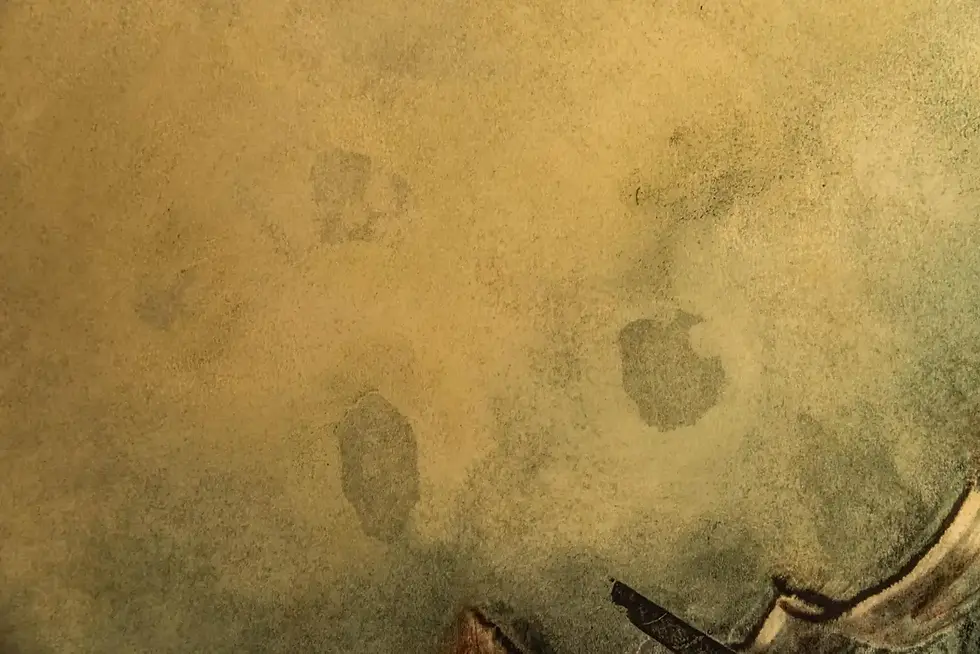 Miniature : Jean Da Milano, Composition, Techniques mixtes sur papier, 1989, France