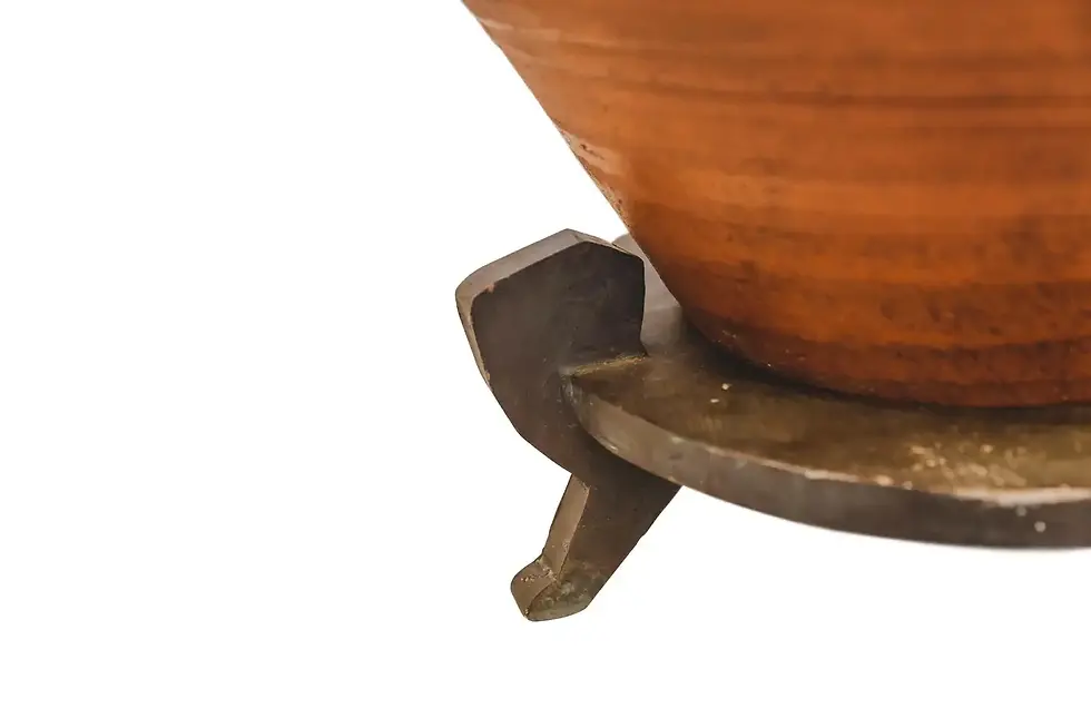 Miniature : Paire de porte-bougies, vers 1970, France