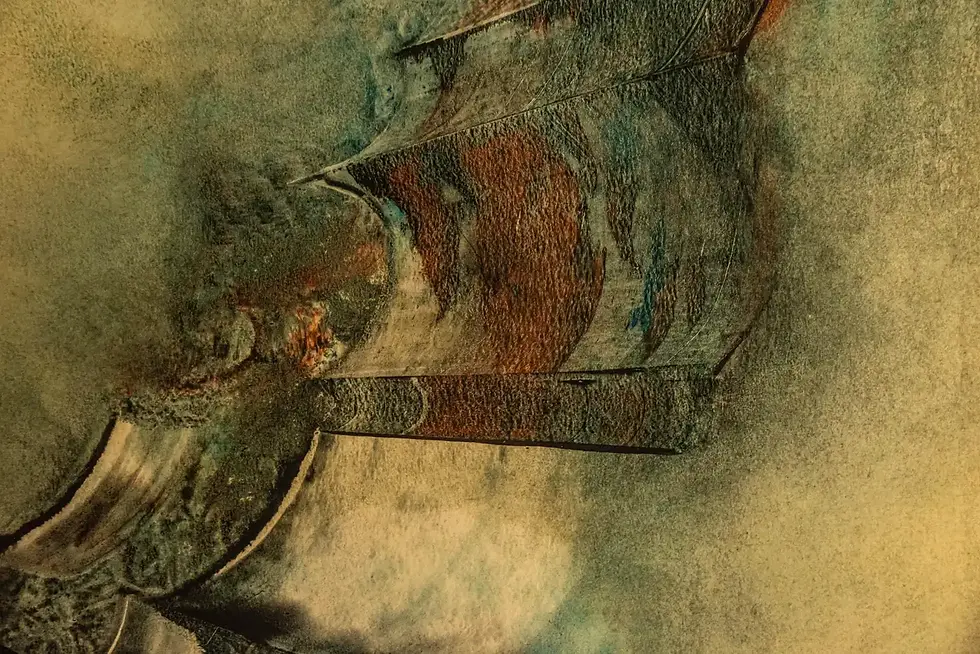 Miniature : Jean Da Milano, Composition, Techniques mixtes sur papier, 1989, France