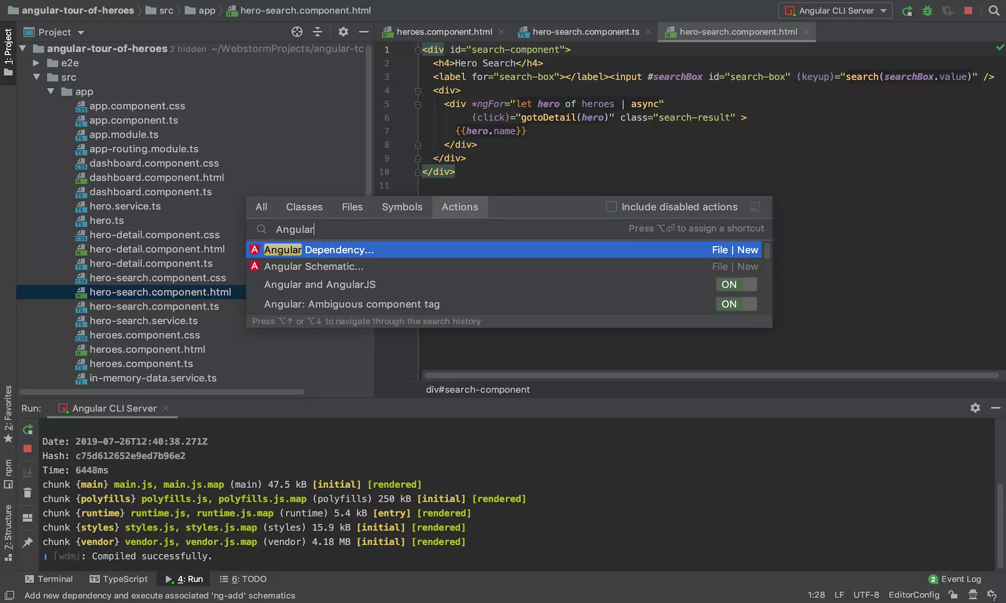 Angular aussi appelé « Angular 2+ » ou « Angular v2 et plus ».