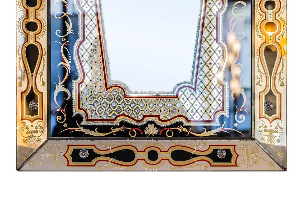 Miniature : Miroir dans le style de Serge Roche, France, vers 1940