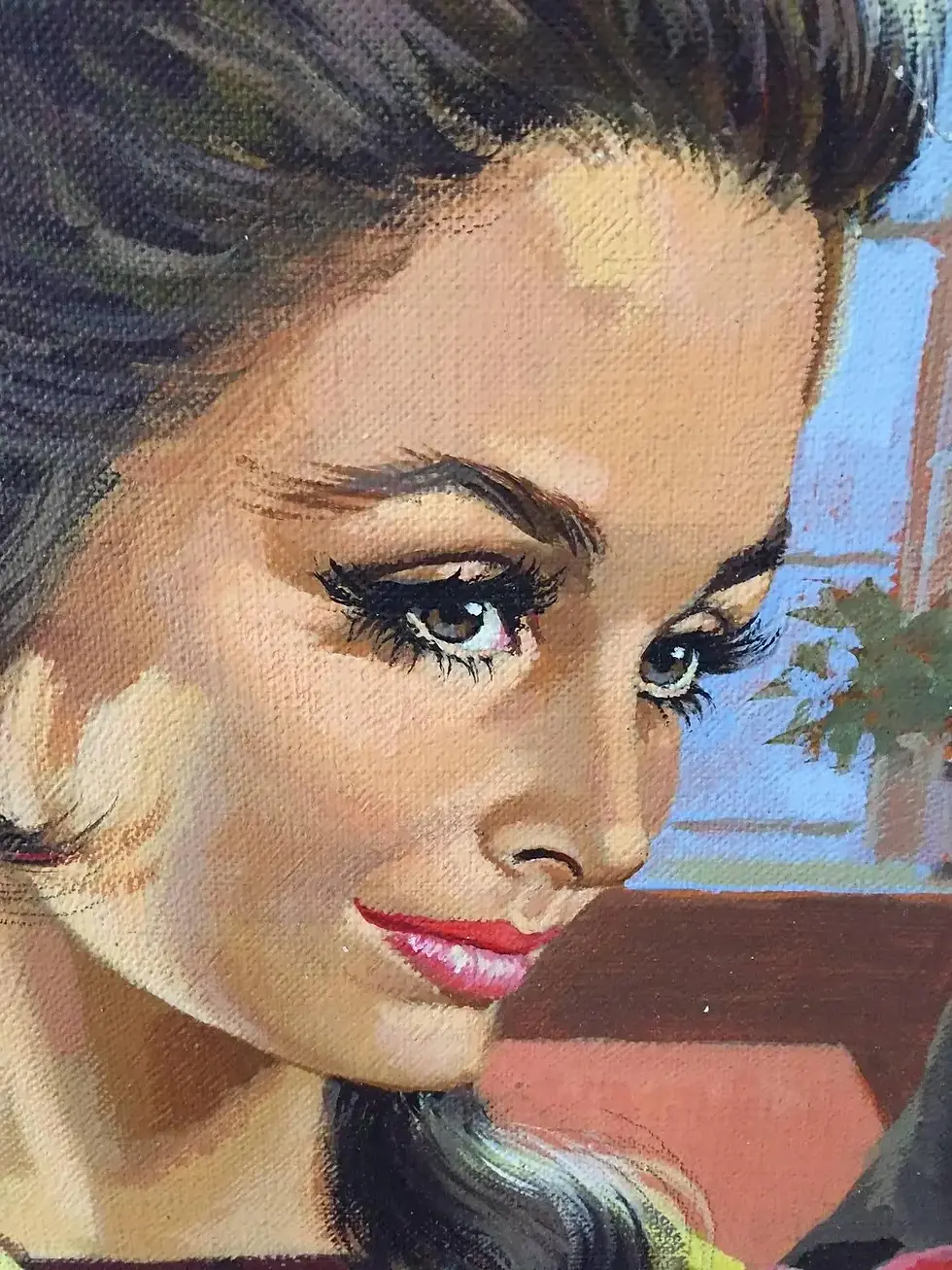 Troels Marstrand ou Mars, huile sur toile, signée, danois, vers 1970