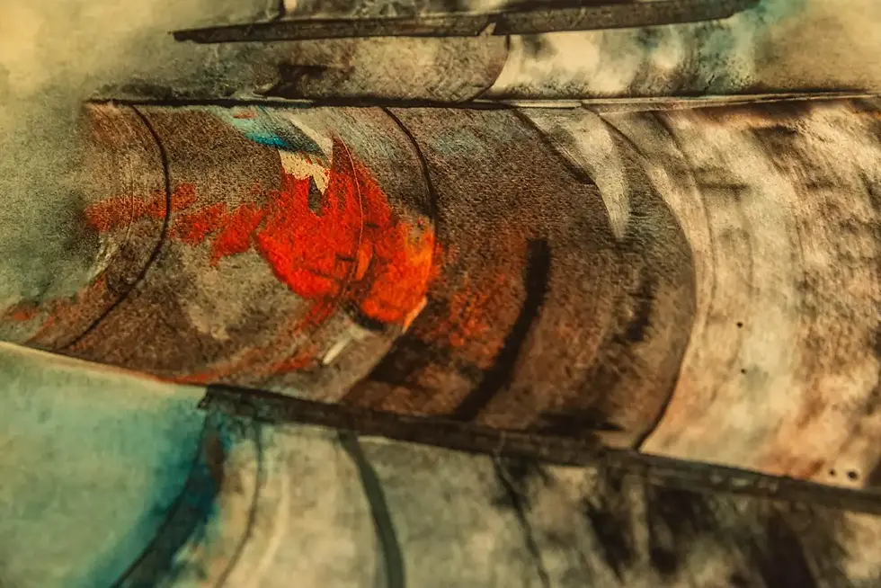 Miniature : Jean Da Milano, Composition, Techniques mixtes sur papier, 1989, France