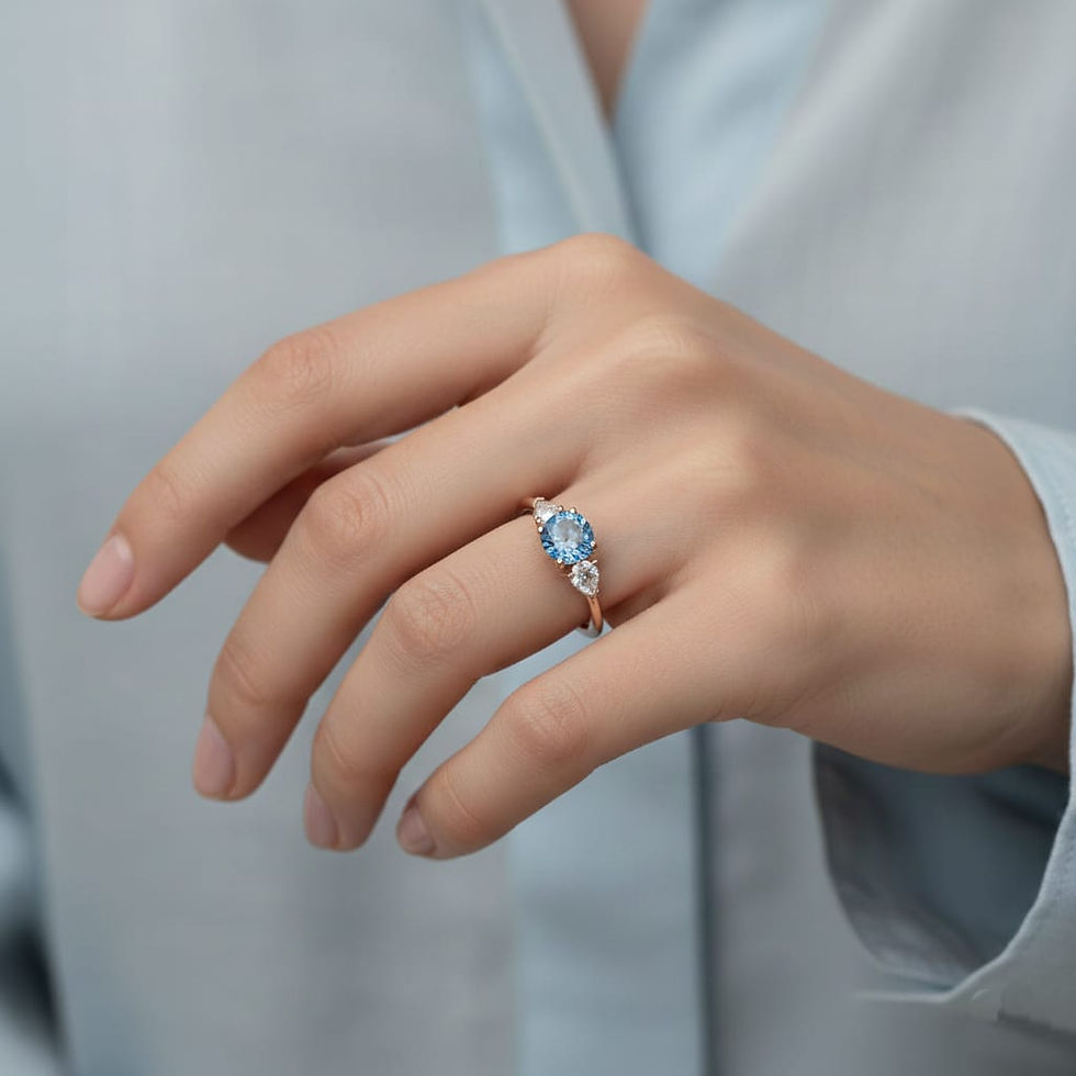 Collection « Louisa » Une bague élégante et raffinée, un mélange harmonieux et aérien qui sublime le diamant