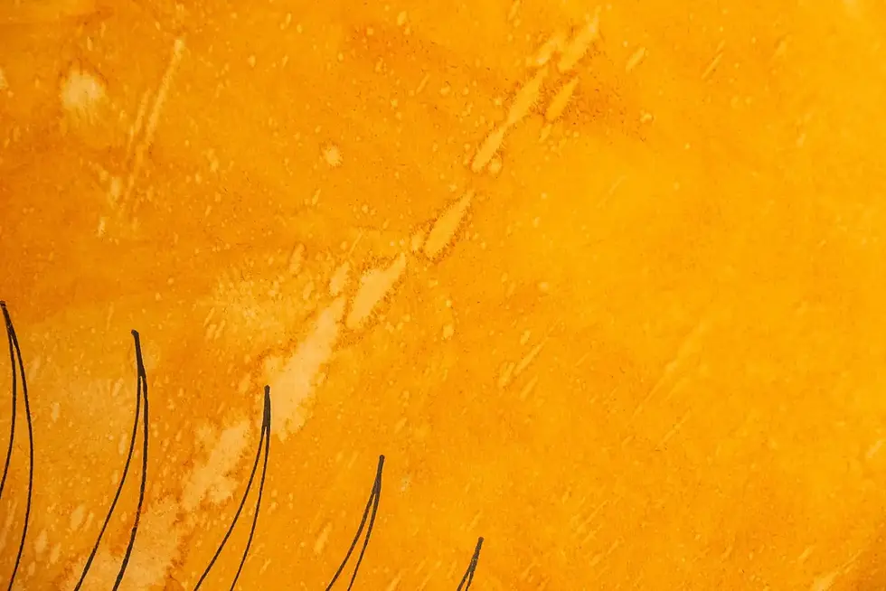 Miniature : Jean Da Milano, Composition solaire, techniques mixtes sur papier, 1974, France