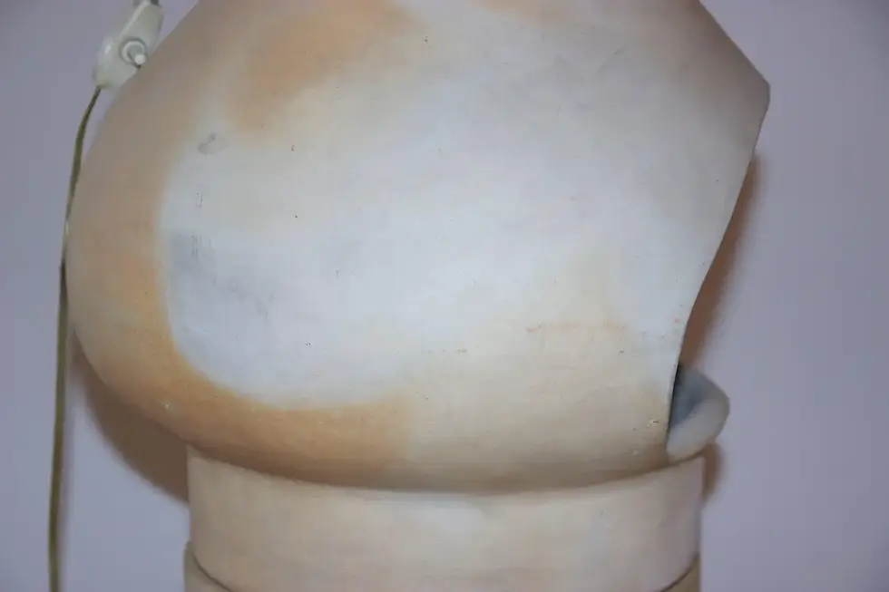 Miniature : Lampe de table, Vallauris, céramique, vers 1970, France