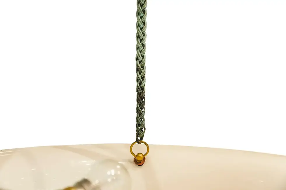 Miniature : Suspension néoclassique dans le style de Kérylos, datant d'environ 1930, France