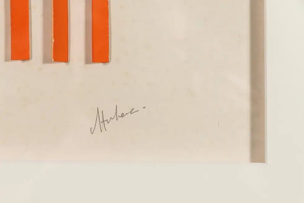 Albert Chubac, Collage, vers 1980, France