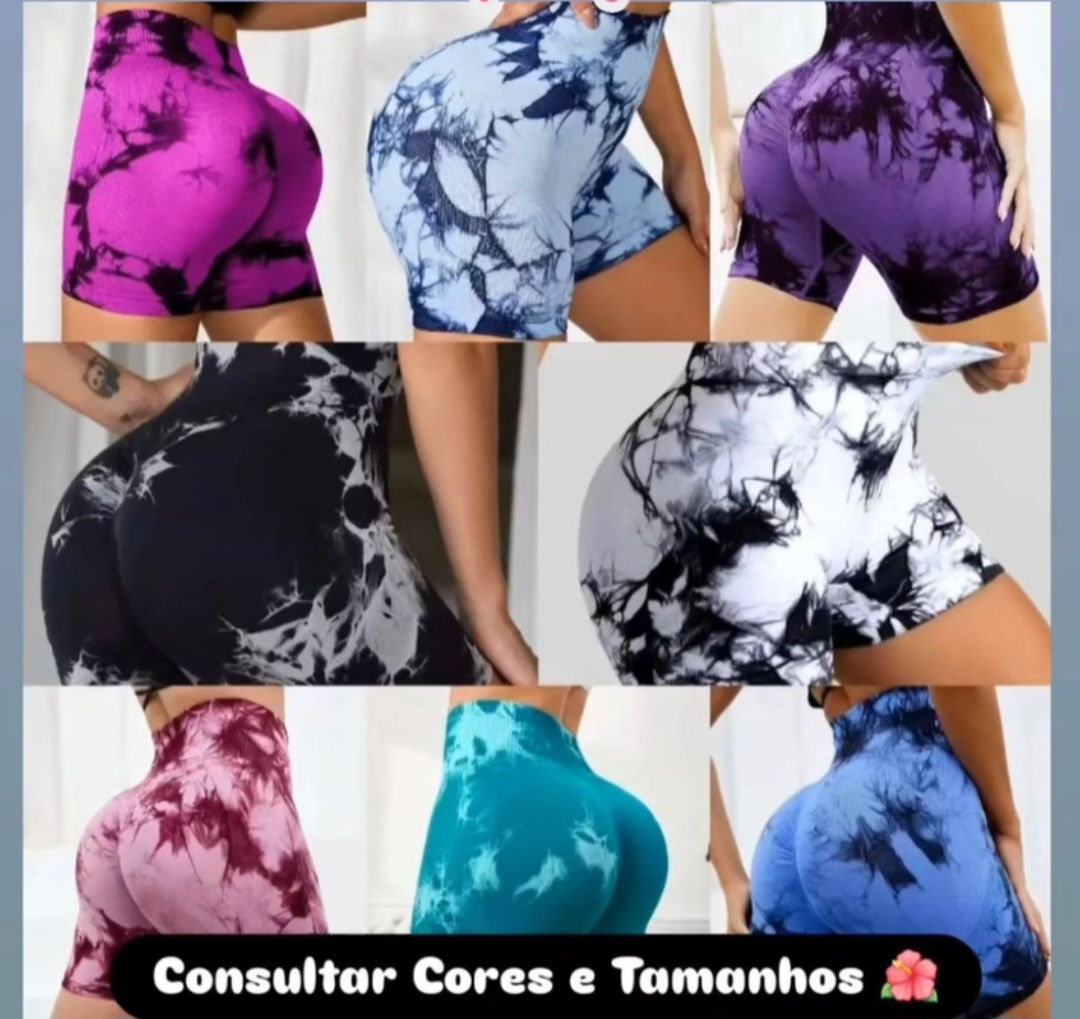 Shorts Tie Dye Empina Bumbum (463)