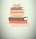 Pink & White Stacked Books Poster (1)_ed