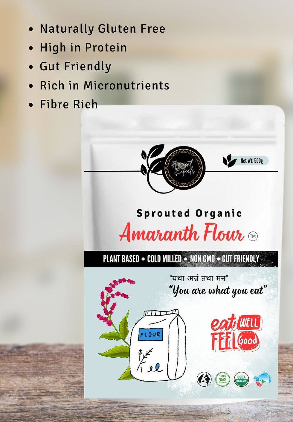 Thumbnail: Ancient Rituals Sprouted Amaranth Flour
