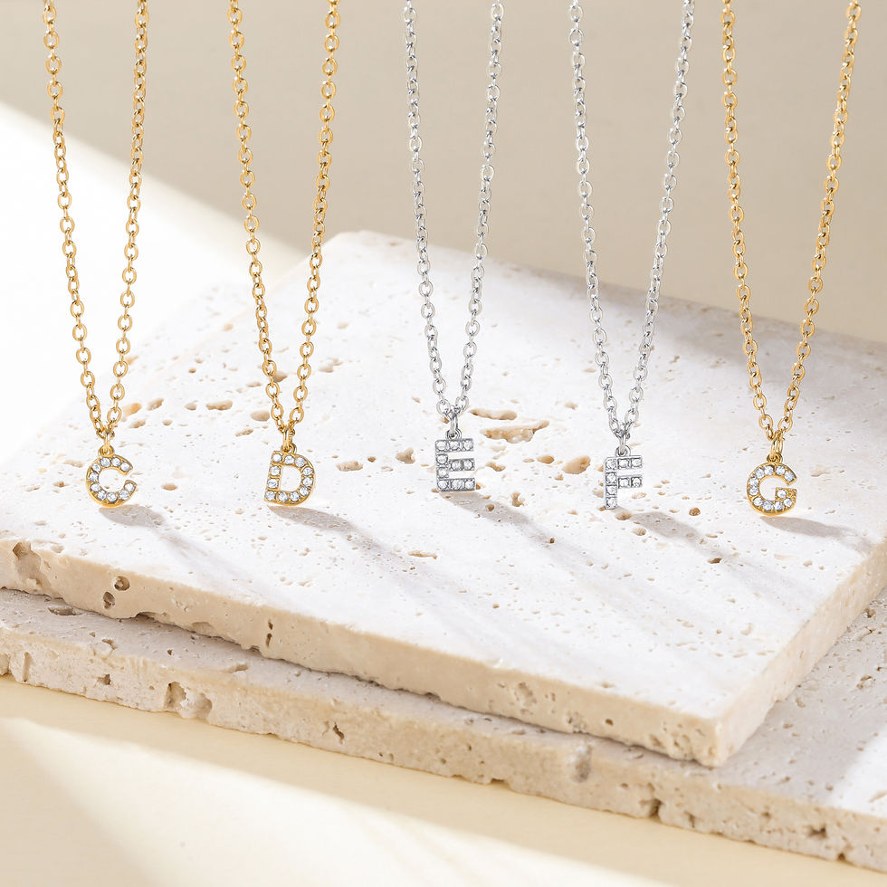 Thumbnail: Initial Luxe Necklace