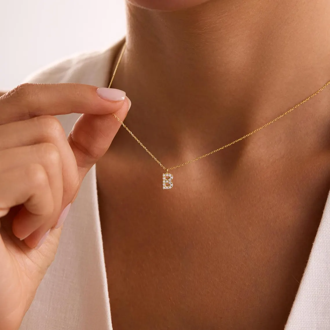Initial Luxe Necklace