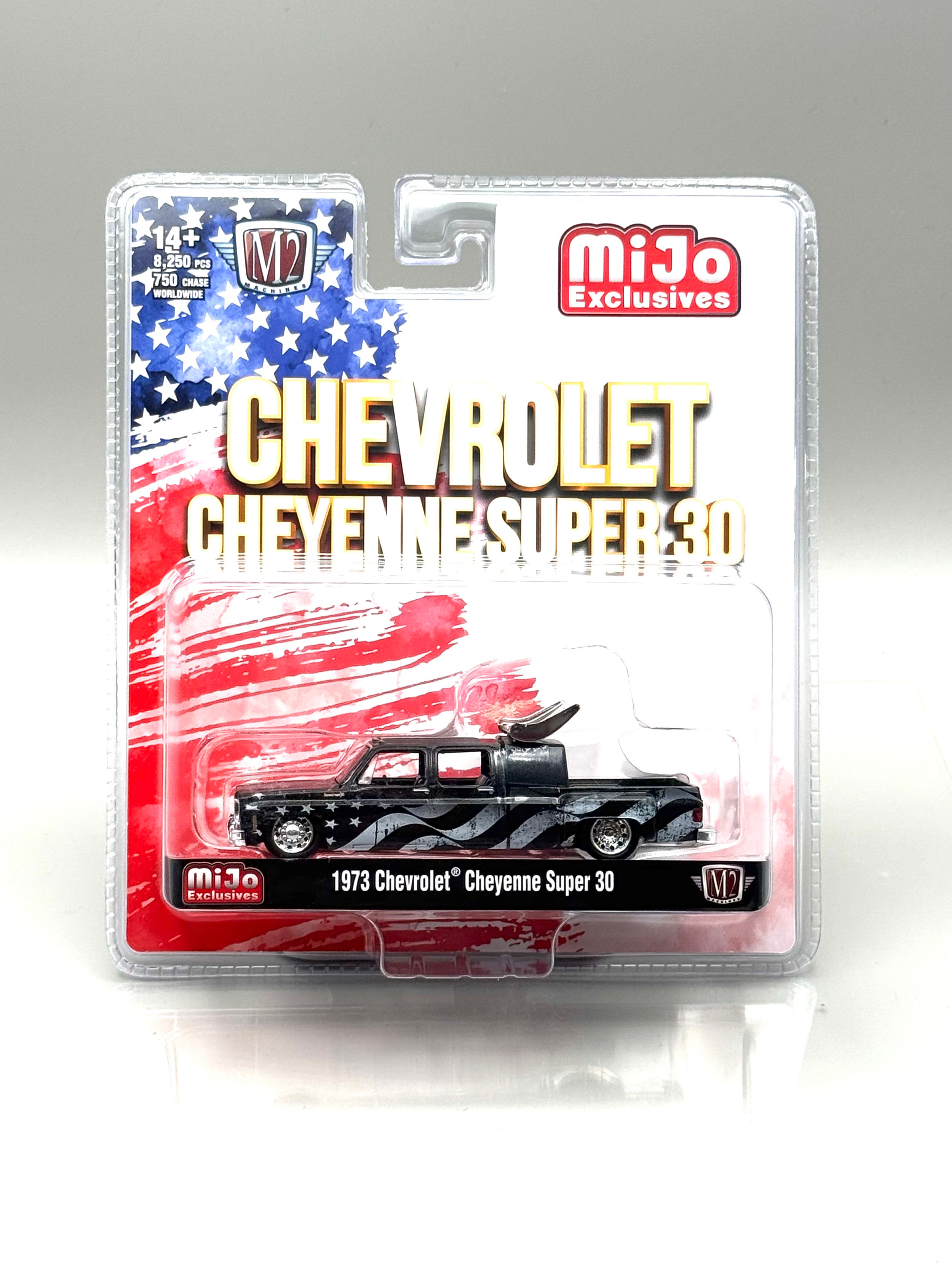 M2 Machines 1:64 1973 Chevrolet Cheyenne Super 30 Stars & Stripes – MiJo Exclusi