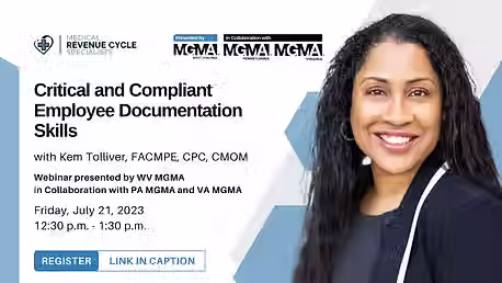 Critical and Compliant Employee Documentation Skills | WVMGMA Educational Webinar