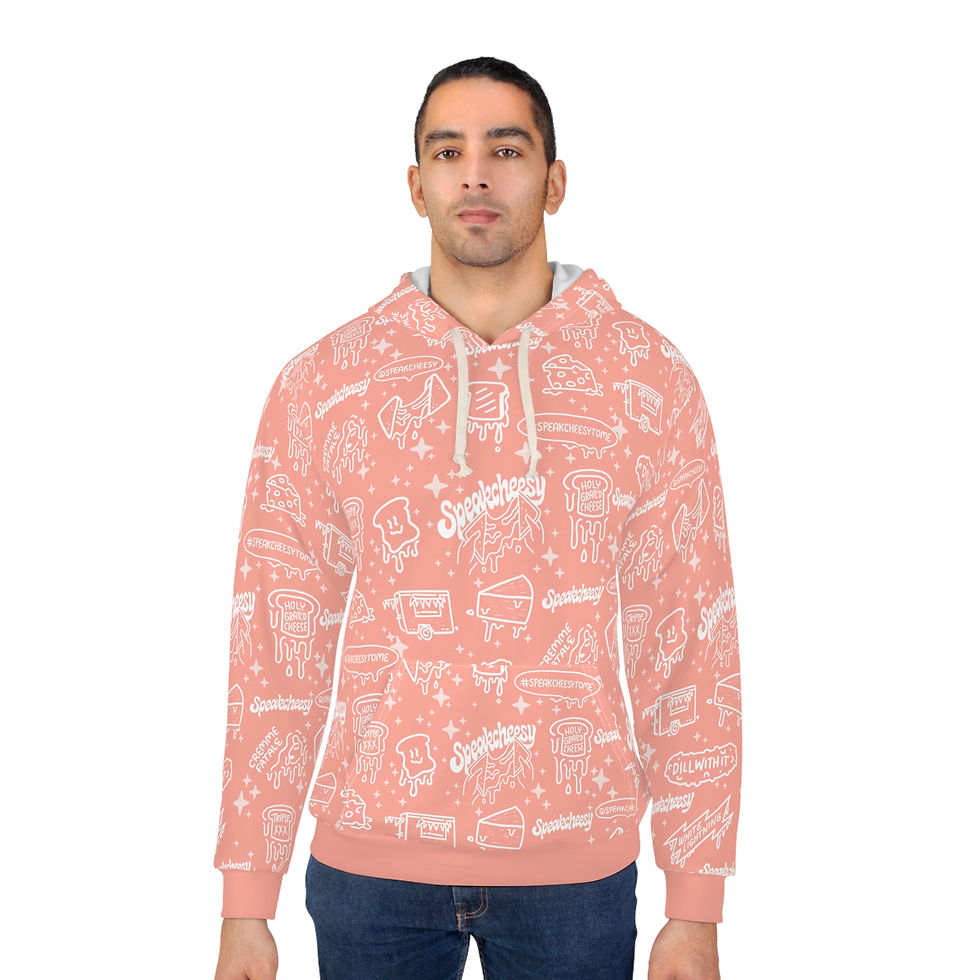 Thumbnail: Cosmic Chill Pullover Hoodie in Madame Peachy Queen