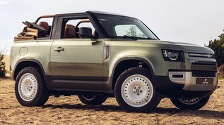 2024 Land Rover Defender 90 Valiance Convertible by Heritage Customs