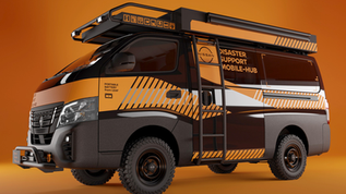 2024 Nissan Caravan Disaster Support Mobile Hub Concept