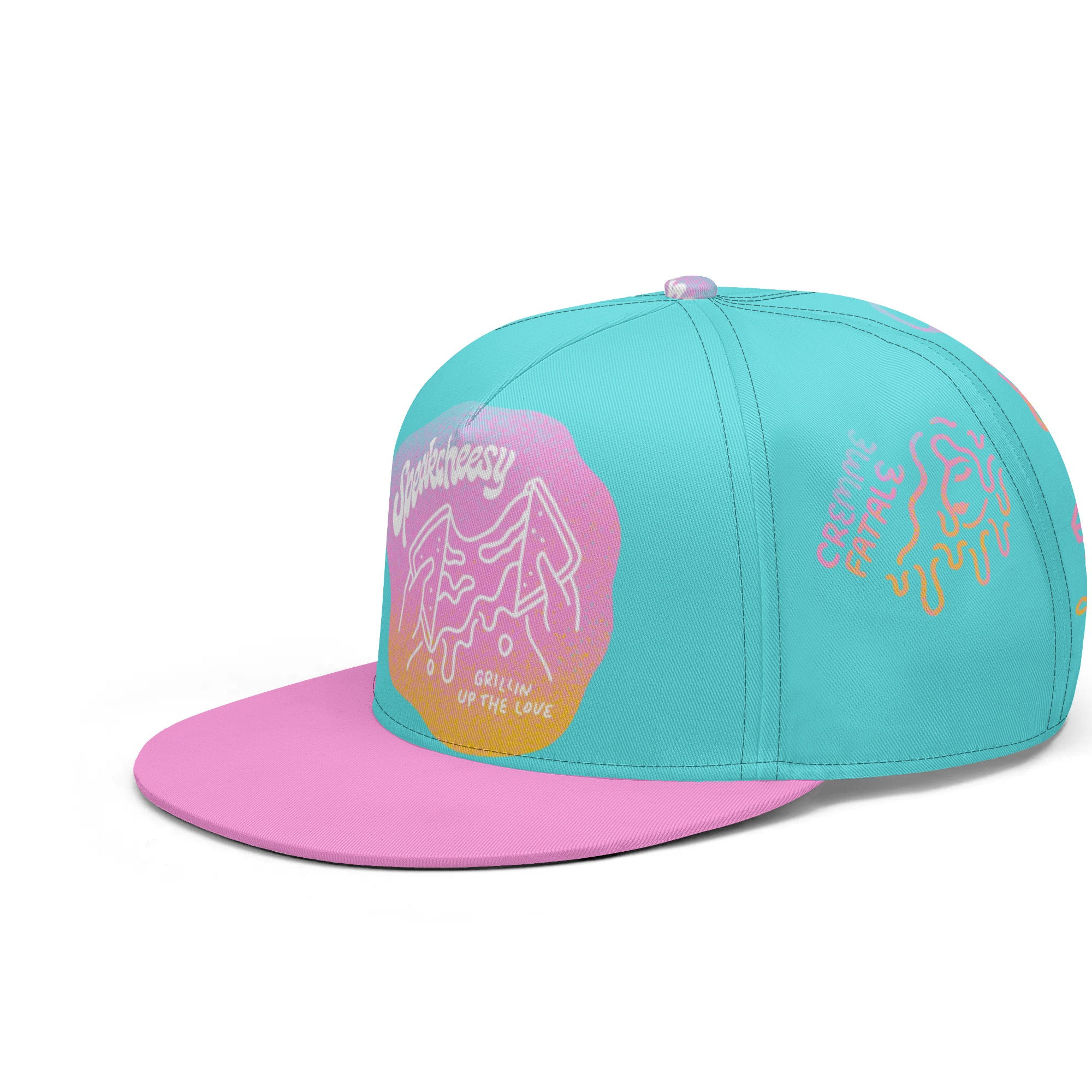 Speakcheesy Melted Snapback