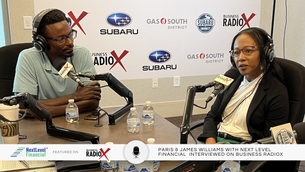 Next Level Financial's James and Paris Williams Interviewed on Gwinnett Business Radio (Business RadioX)