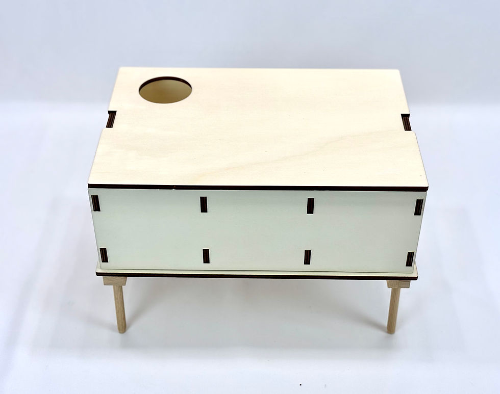 Miniaturbild: Mehrkammernhaus "Eingang seitlich" für Hamster