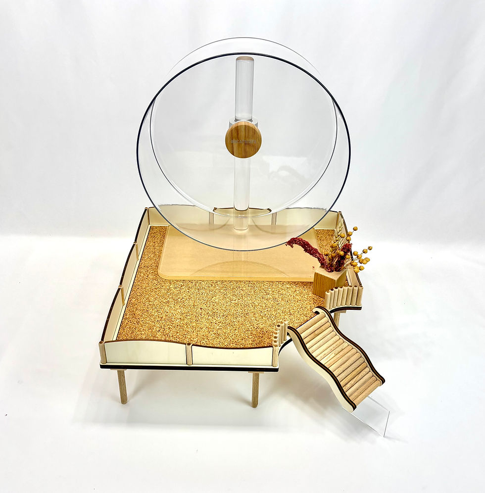 Miniaturbild: Eckebene für Hamster