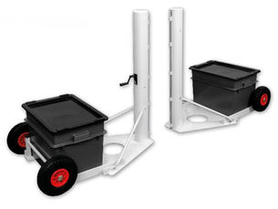 Novità in Sardegna: impianto tennis in alluminio zavorrabile, soluzione mobile per scuole e impianti sportivi