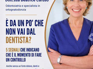 È da un po’ che non vai dal dentista? 5 segnali che è il momento di fare un controllo