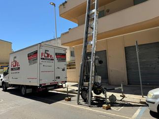Trasloco da Quartu a Gesturi dal quarto piano con scala mobile e deposito temporaneo.