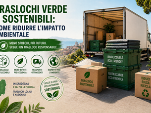 Traslochi verde e sostenibili: come ridurre l’impatto ambientale