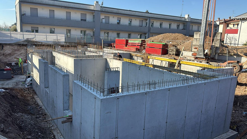 Aggiornamento cantiere via Copparo – Taverna e impermeabilizzazione