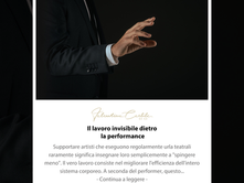 Il lavoro invisibile dietro la performance