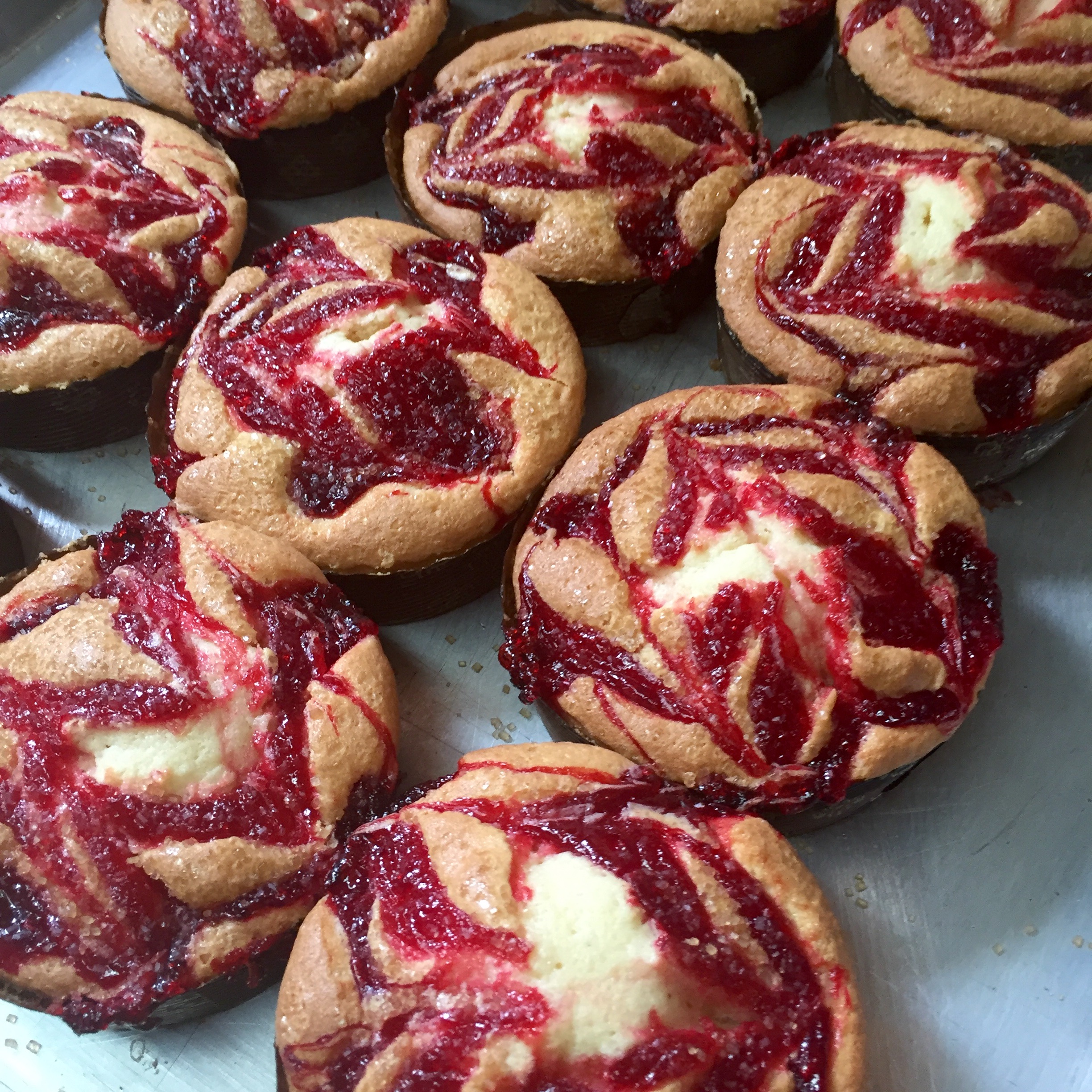 Berry cakes