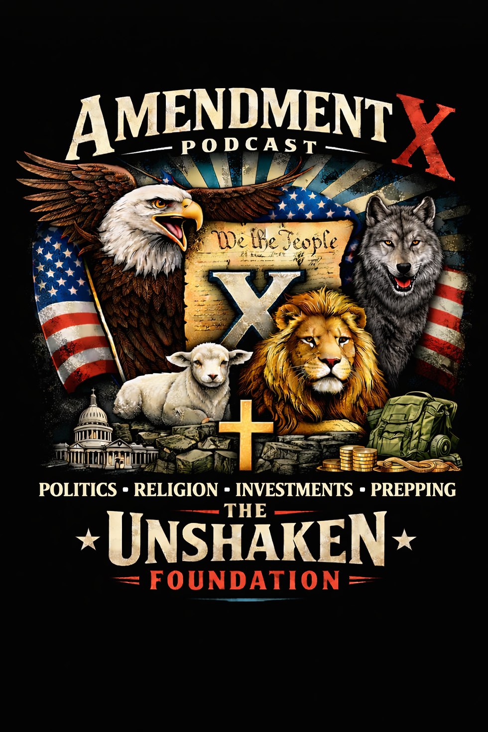 Amendment X Podcast promotional graphic.png