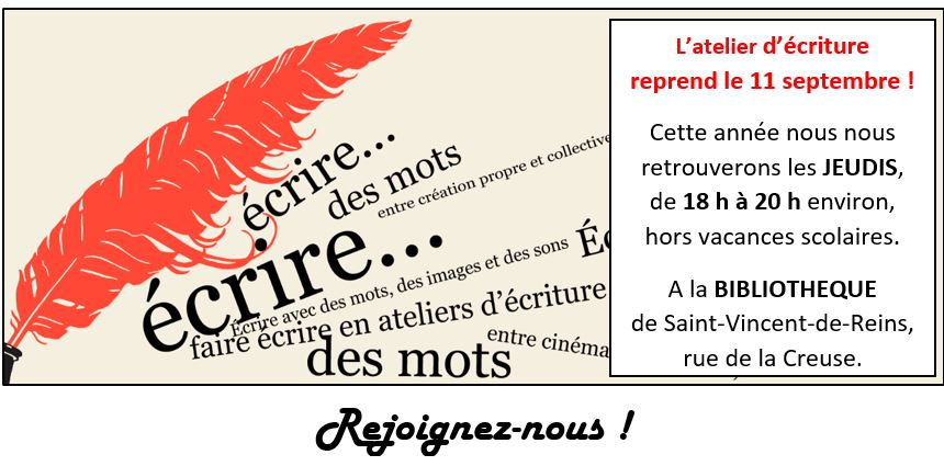 ATELIER ECRITURE