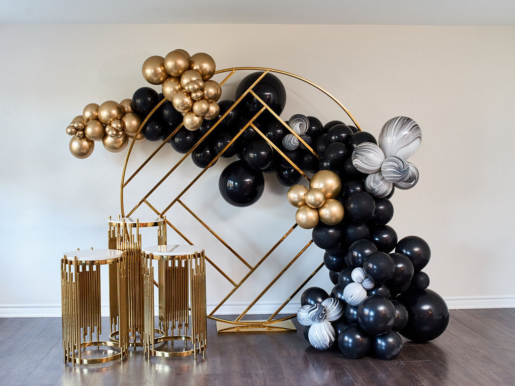 Noir Balloon Arch Package