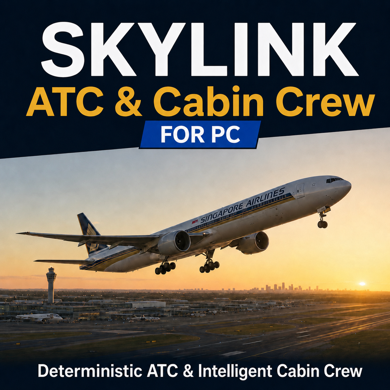 SkyLink ATC + Cabin Crew Bundle for MSFS