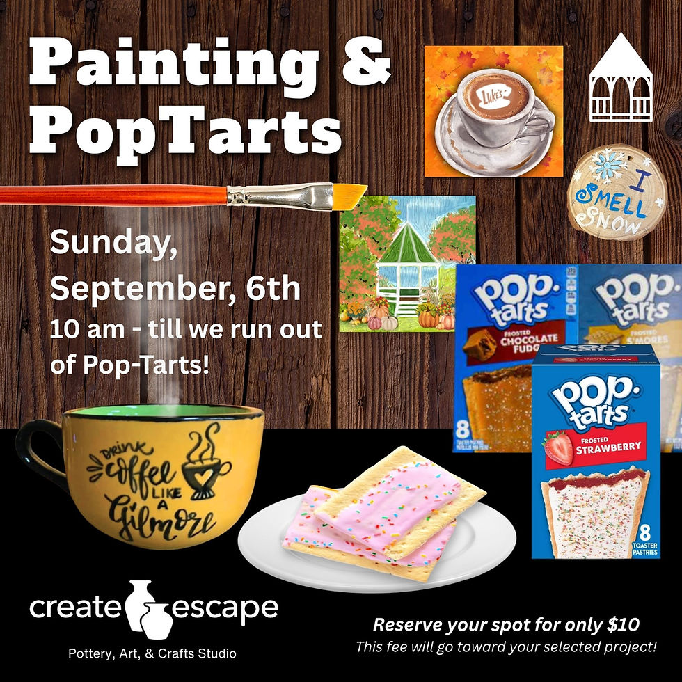 Painting & PopTarts