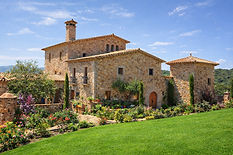 Real estate professionals reviewing property documents