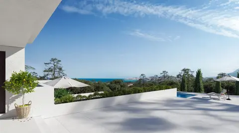 (REF 0929ES) RENOVATED VILLA WITH SEAVIEW IN IBIZA, Spain.