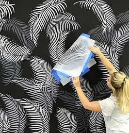 dark-tropical-wall-stencil-palm-frond-stencils-for-wall-painting.webp